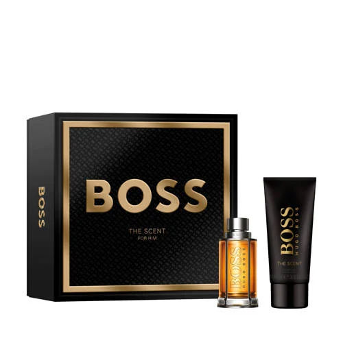 BOSS THE SCENT for Him geschenkset - eau de toilette 50 ml + showergel 100 ml