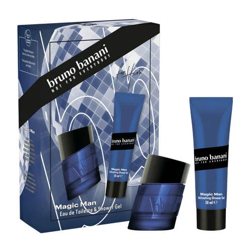 Bruno Banani geschenkset Magic Man - eau de toilette 30 ml + showergel 50 ml