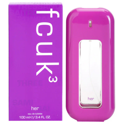 Fcuk Fcuk 3 Her Eau de Parfum 100 ml