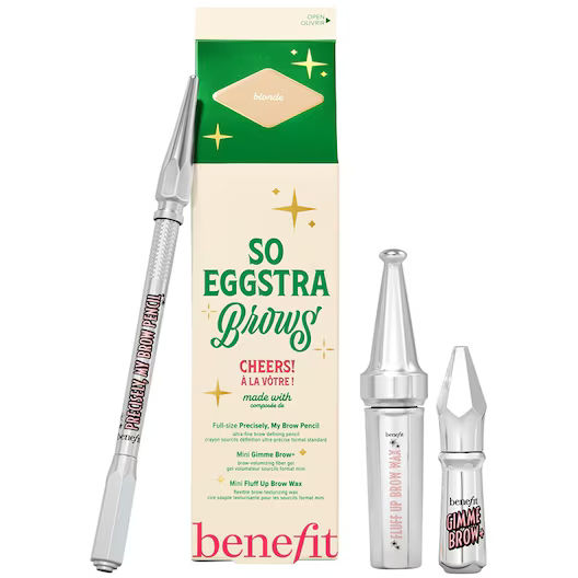 Benefit Wenkbrauwpotloden So Eggstra Brows - Wenkbrauwpotlood, -gel & -wax kerstset Kleur 4 Dames