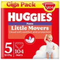 Huggies Little Movers Pants  luierbroekjes maat 5 - 104 stuks