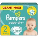 Pampers Baby Dry  luiers maat 2 - 124 stuks