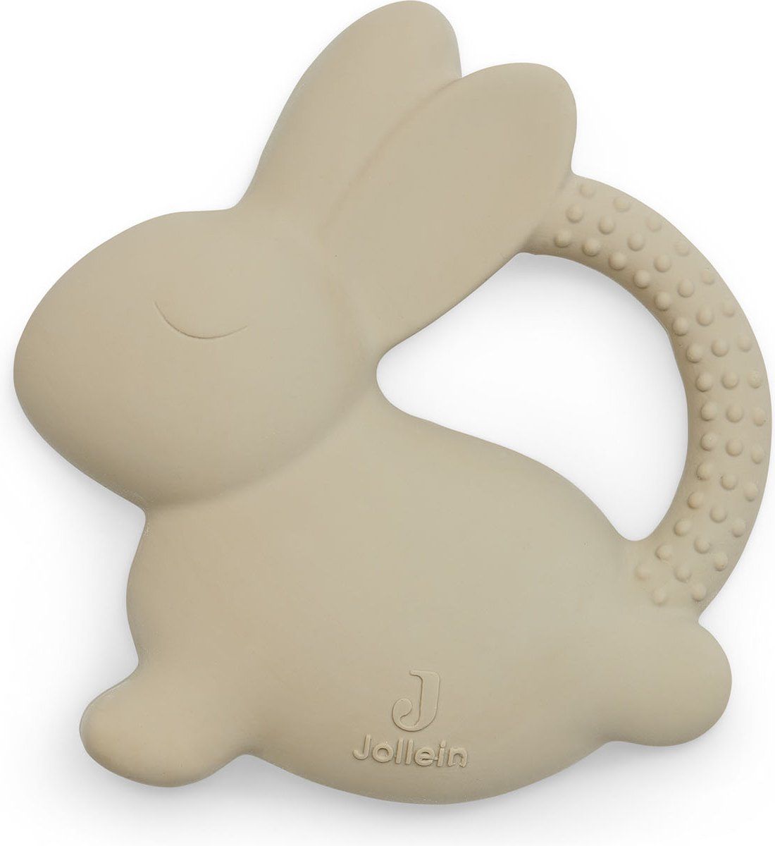 Jollein rubberen bijtring Bunny - Nougat