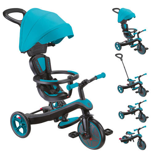 Globber New Trike Explorer 4 in 1 Teal