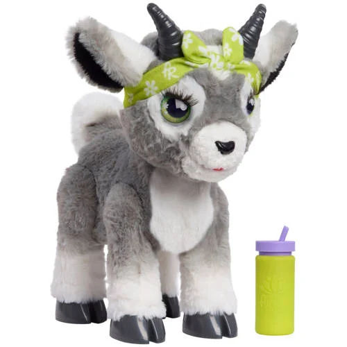 FurReal Friends Daisy the Yoga Goat - Interactieve pluchen Knuffel