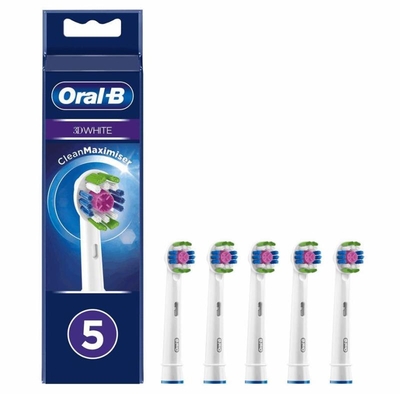 Oral-B 3D White  opzetborstels - 5 stuks