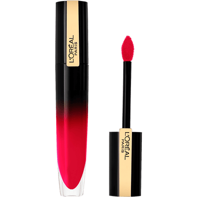 L'Oréal Paris Brilliant Signature 308 Be Demanding Glanzende Roze Lippenstift 7 ML