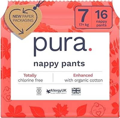 Pura Eco-Friendly  luiers maat 7 - 16 stuks