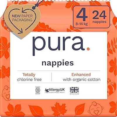Pura Eco-Friendly  luiers maat 4 - 24 stuks