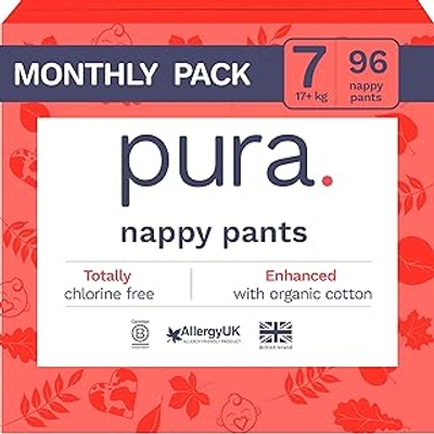 Pura Eco-Friendly  luiers maat 7 - 96 stuks
