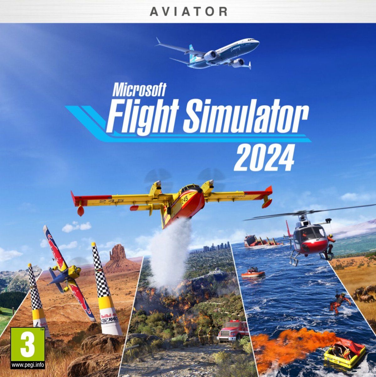 Microsoft Flight Simulator 2024: Aviator Edition - Xbox Series X + S & Windows Download