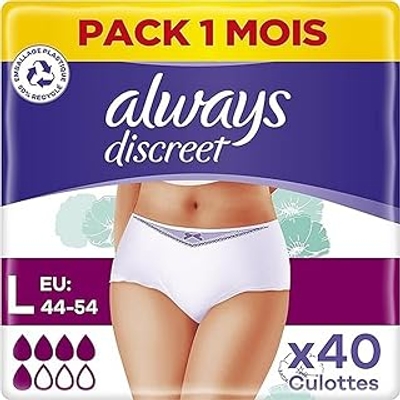 Always  luiers & luierbroekjes  - 40 stuks