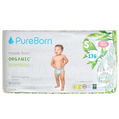 PureBorn  luiers maat 5 - 176 stuks