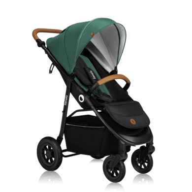 lionelo Green Natt kinderwagen Emerald