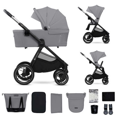 Kinderkraft Platinum Kinderwagen 2in1 NEA 2 Grijs