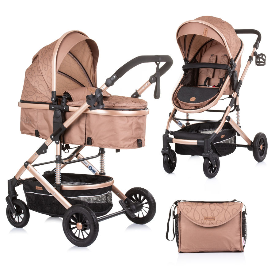 Kinderwagen Chipolino Estelle Sand 2-in-1