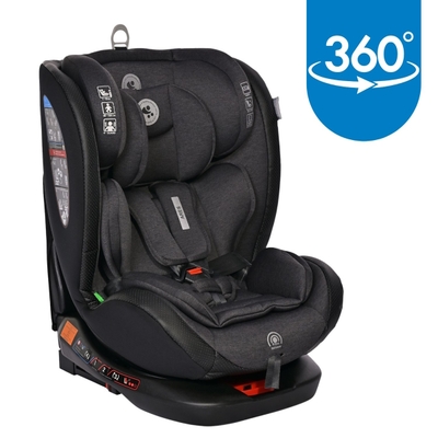 Lorelli Ares Black 40-150 cm 360° i-Size Autostoel 1007179-2401