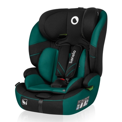 Lionelo - Levi One i-Size - autostoel - - nieuwste veiligheidsnorm R129 i-Size - Universele pasvorm, past op alle auto's - Hoofdsteun versterkt met Memory Foam - Comfortabele stoelverhoger voor kleinere kinderen met Dri-Seat-technologieën