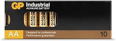 GP Industriële AA-alkaline-mignon-batterij, GP alkaline industriële batterij, LR06, 1,5 V, 10 stuks