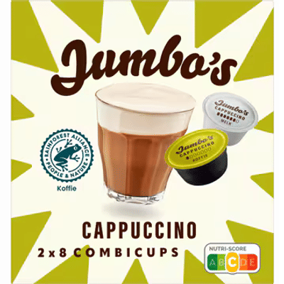 Jumbo's Cappuccino Dolce Gusto Koffiecups - 8 stuks