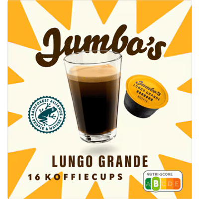 Jumbo's Lungo Grande Koffiecups 16 Stuks