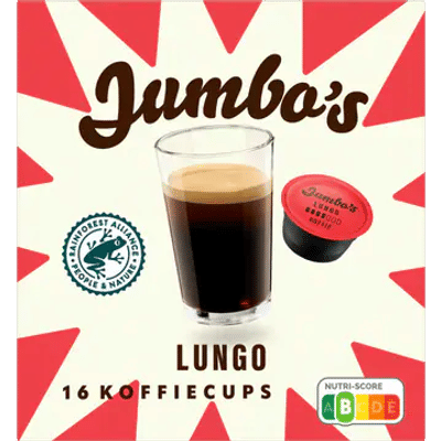 Jumbo's Lungo Koffiecups 16 Stuks