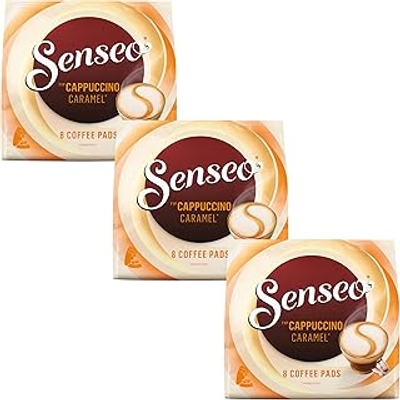 Senseo Coffee Pads Cappuccino Caramel - 3 x 8 stuks