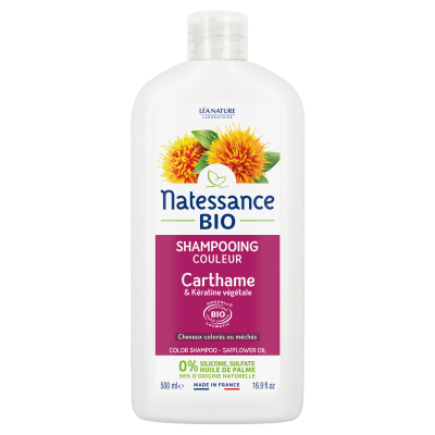 Natessance Color Shampoo Safflower Oil Bio | 500 ml
