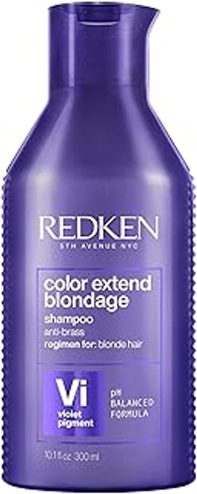 REDKEN E3459000 Haarshampoo voor blond en geblondeerd haar zonder vergeling, Color Extend Blondage shampoo, 1 x 300 ml