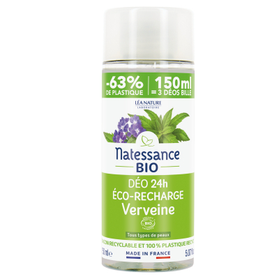Natessance Deo 24h Eco-Refill Verbena | 150 ml