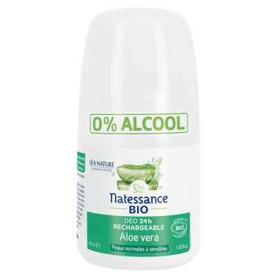 Natessance Deo 24h Refillable Aloe Vera | 50 ml