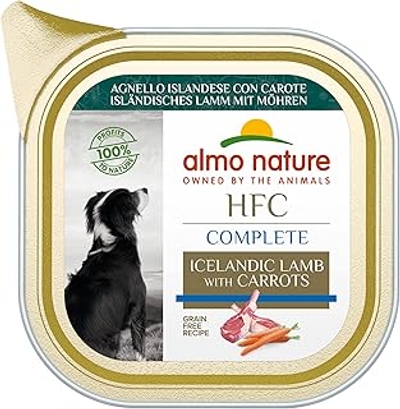 Almo Nature HFC Complete natvoer voor volwassenen honden - schaaltjes 85 g. - hondenbrokken