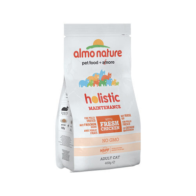 Almo Nature - Holistic - Kip & Rijst - 400g - kattenbrokken