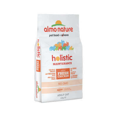 Almo Nature - Holistic - Kip & Rijst - 12kg - kattenbrokken