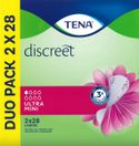 TENA Discreet Ultra Mini - inlegkruisjes voor urineverlies - 224 stuks