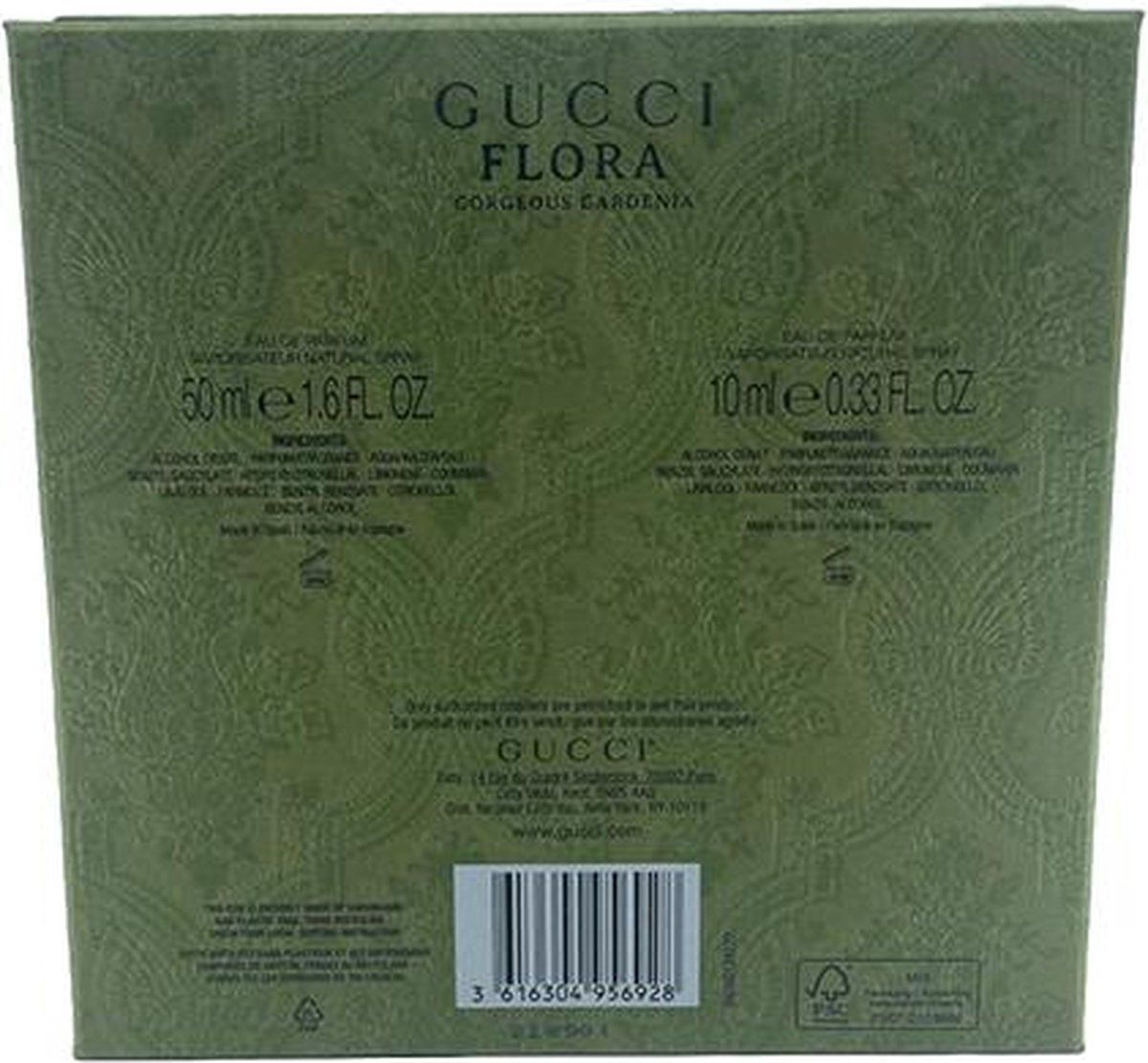 Gucci Cadeauset Gucci - Flora Gorgeous Gardenia Cadeauset  - 2 ST