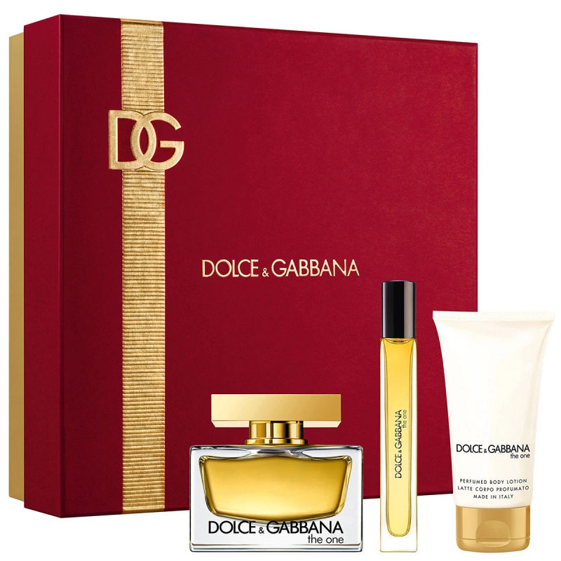 Dolce & Gabbana Gift Set The One EdP + Body Lotion + Travel Spray 135 ml