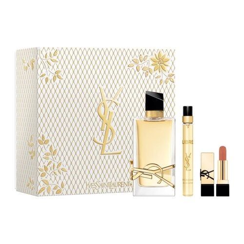 YSL Libre 90ml Edp + Rouge Lipstick + 10ml Edp Spray giftset