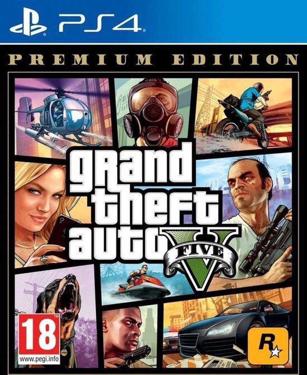 Grand Theft Auto 5 - Premium Edition - DE (PEGI) (PS4)