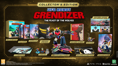 UFO Robot Grendizer: The Feast of the Wolves Collector's Edition PlayStation 4