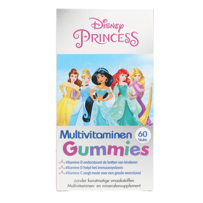 Disney Multivitamines Princes - 12 x 60 gummies - Voordeelverpakking