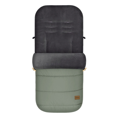 Baby wintervoetenzak 2 in 1 voor Buggy en Kinderwagen - Groen - Fillikid