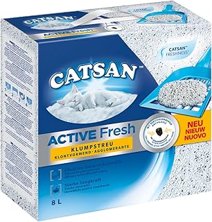 Catsan Active Fresh Klontvormende Kattenbakvulling 8L