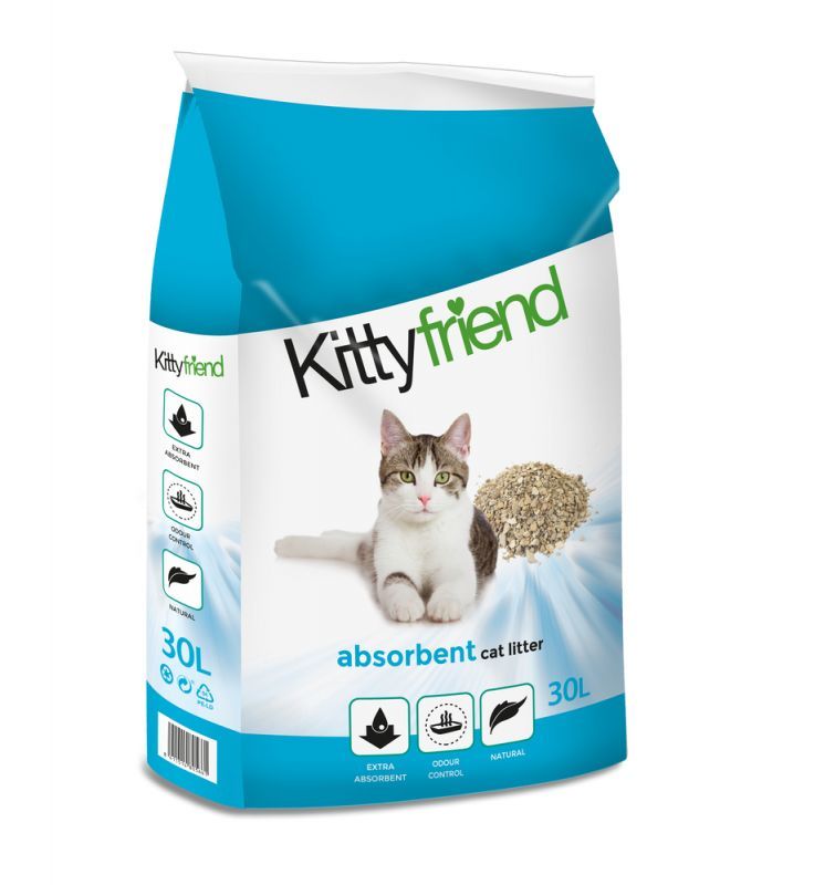 Kitty Friend Absorberend - Kattenbakvulling 30 L