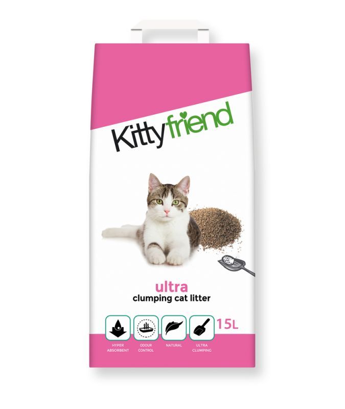 Kitty Friend Klontvormende - Kattenbakvulling 15 L