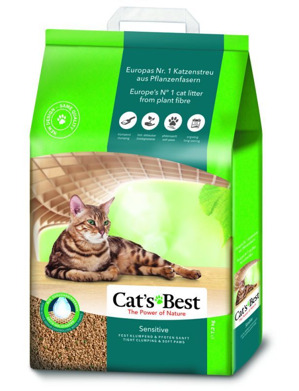 Cat's best Sensitive - Kattenbakvulling 20 L