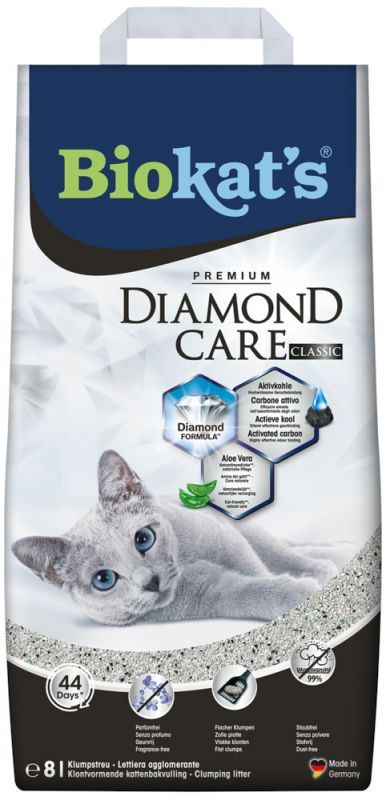 Biokat's Diamond Care Classic - Kattenbakvulling 8 L