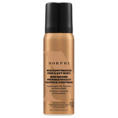 Morphe Fixing sprays & powders Continous Prep Set Mist+ Make-Up Fixeerspray Dames 36,8 ml