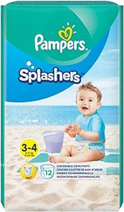 Pampers Splashers  zwemluiers maat 3-4 - 12 stuks