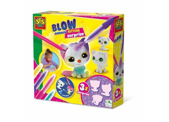 SES Creative SES Blow Airbrush Kittens Surprise